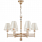 Люстра Crystal Lux FLAVIO SP6 GOLD