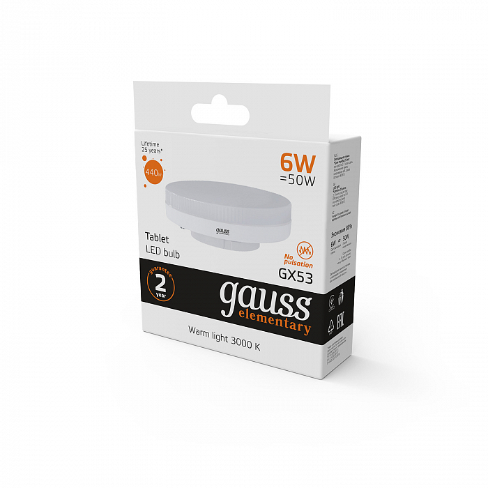 Лампочка Gauss 83816
